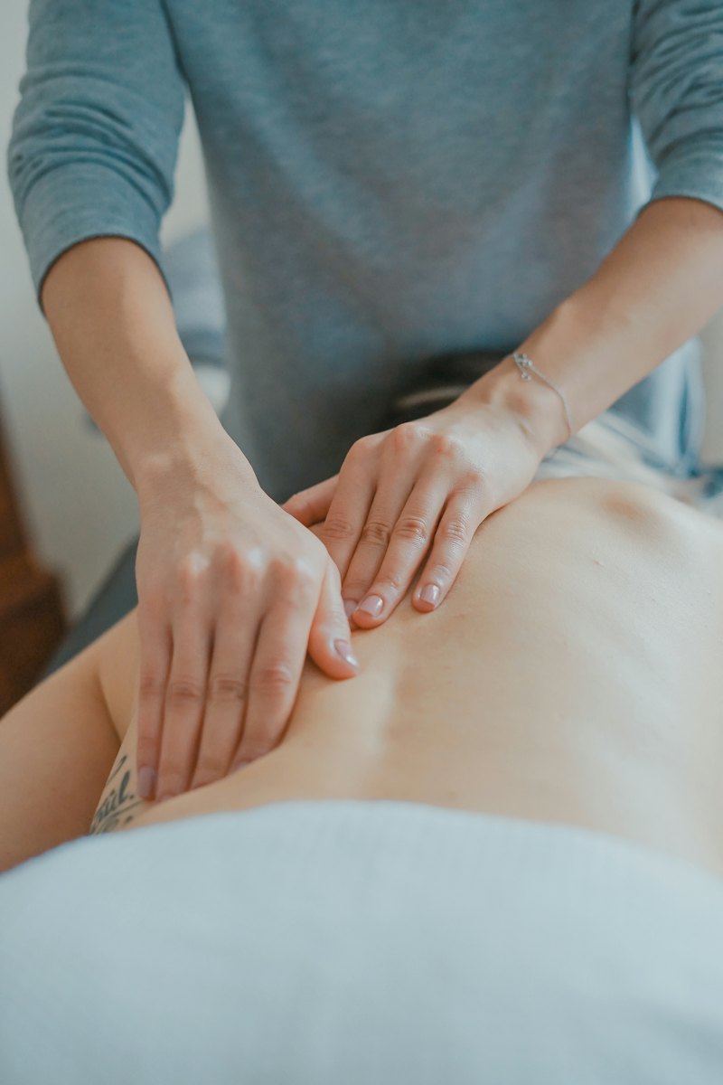 Masaje de espalda profesional